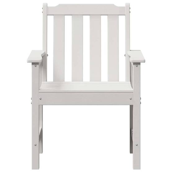 Lot de 2 Chaises de jardin - Fauteuils De Jardin Blanc 65,5 x 59 x 88cm Plastique - Image 5