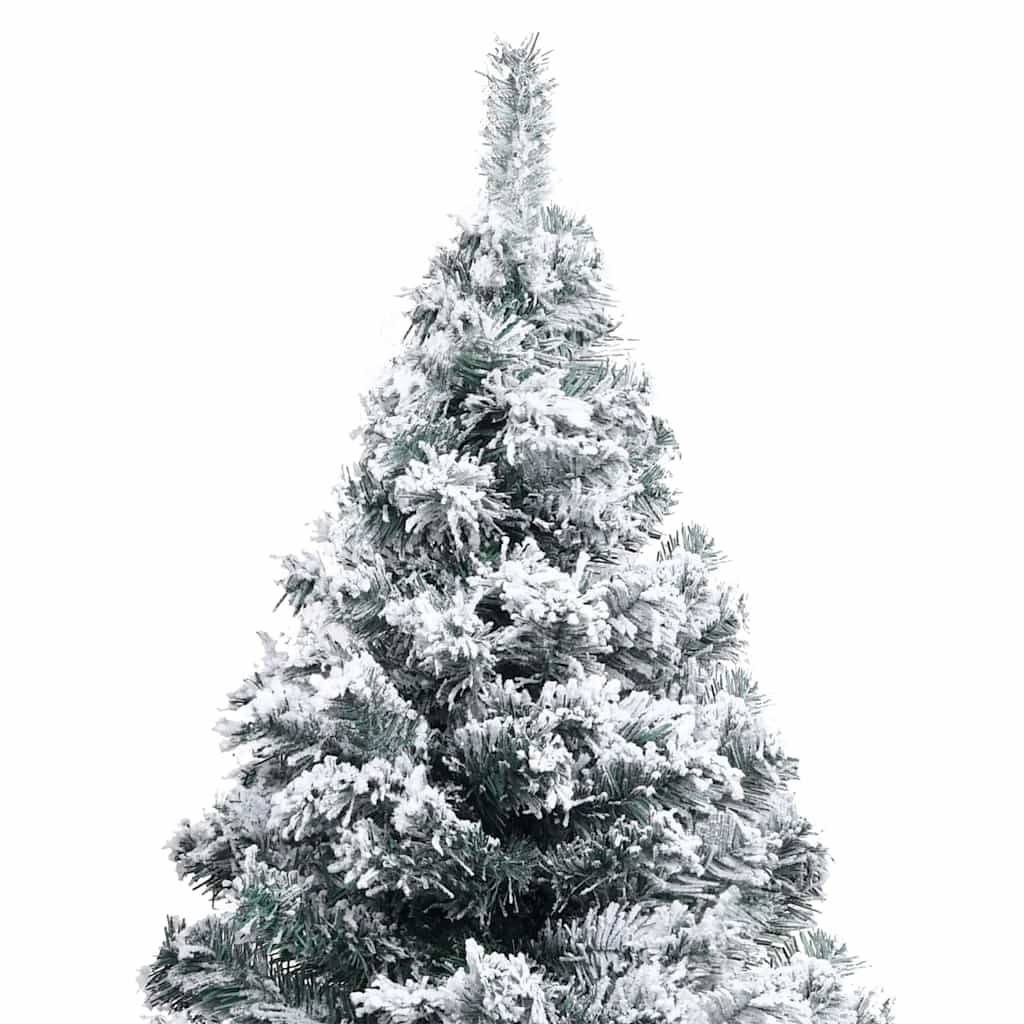 ComfortXL - Sapin de Noël artificiel élancé LED PVC pour salon et fêtes Vert 150 cm – ComfortXL Outdoor Living - Image 8