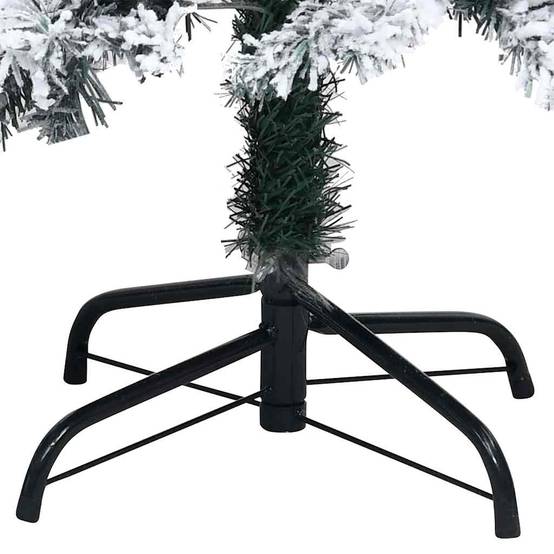 ComfortXL - Sapin de Noël artificiel élancé LED PVC pour salon et fêtes Vert 150 cm – ComfortXL Outdoor Living - Image 9