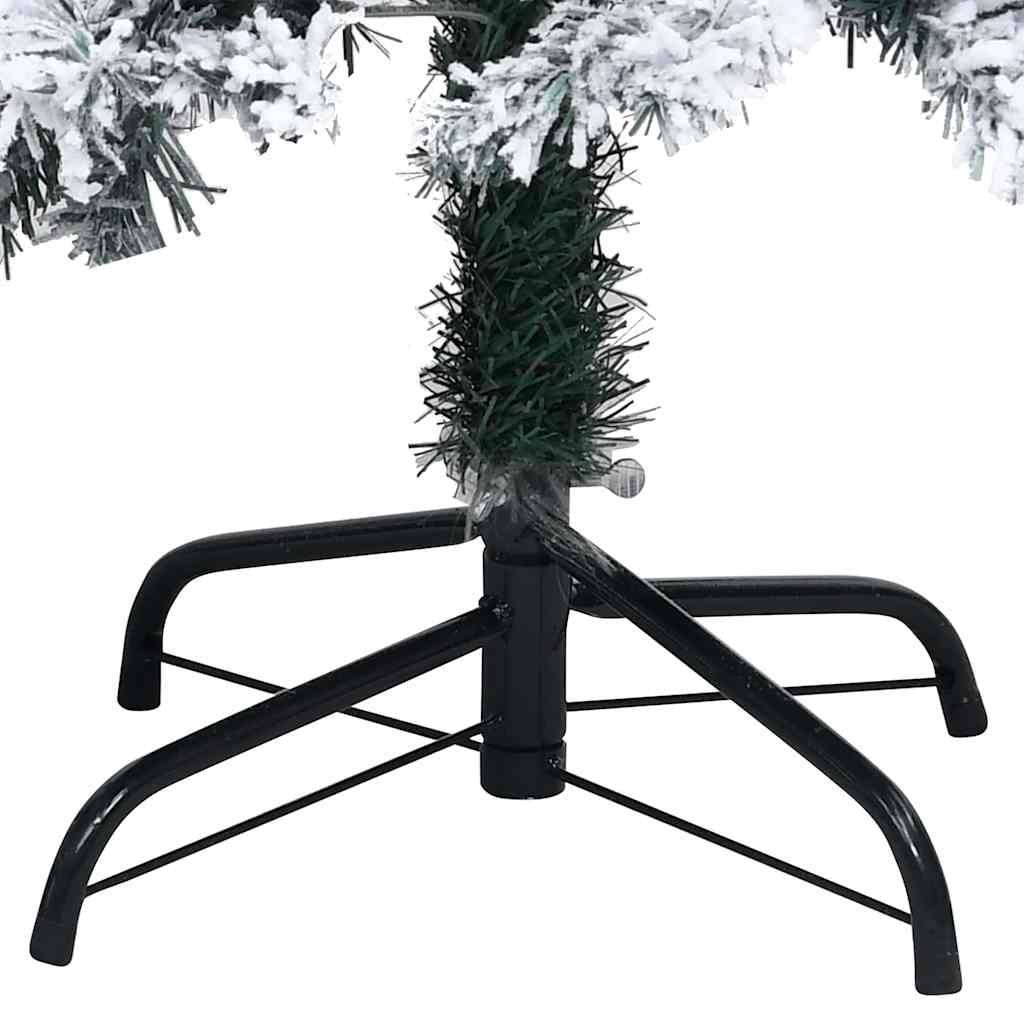 ComfortXL - Sapin de Noël artificiel élancé LED PVC pour salon et fêtes Vert 150 cm – ComfortXL Outdoor Living - Image 9
