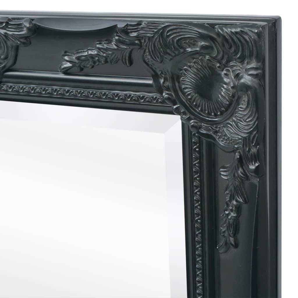 Maison Chic - Miroir mural - Miroir décoratif style baroque 100x50 cm noir - Image 6