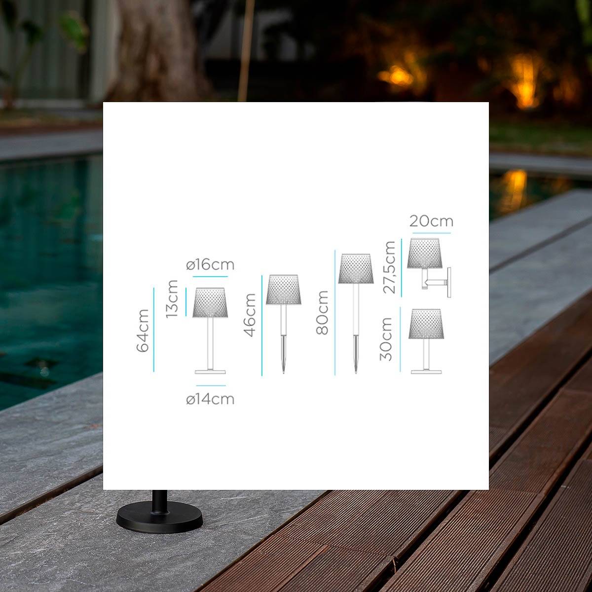 Lampe de jardin multifonction Greta - Imagen 5