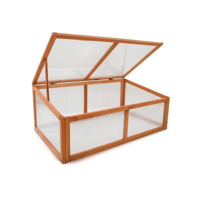 Serre en Bois Jardin Chassis de couche Herba 100 x 40 x 60 cm - Image 1