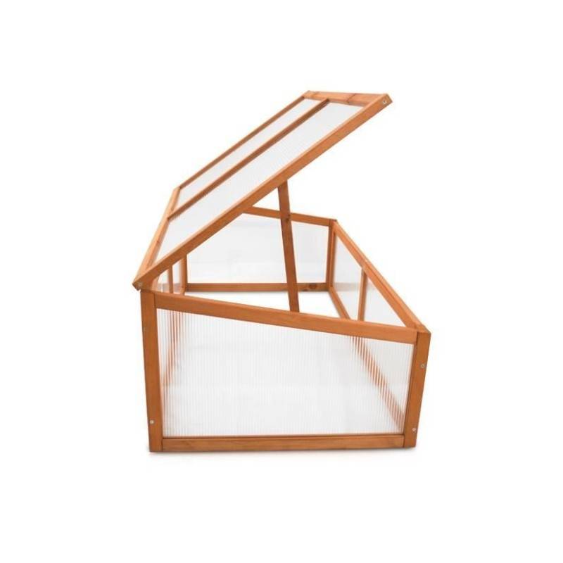 Serre en Bois Jardin Chassis de couche Herba 100 x 40 x 60 cm - Image 4