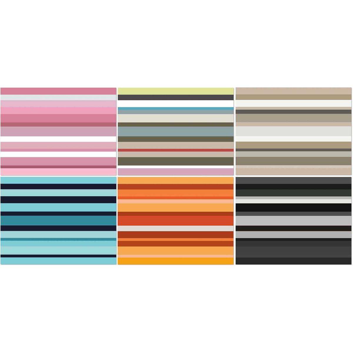 Set de table en vinyle 40 x 30 cm Marin Lot de 6 sets de table motifs assortis - Imagen 1