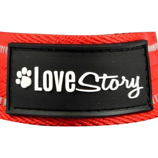 Love Story - Harnais Norvégien "Expert Réglable" 95cm Rouge - Image 3