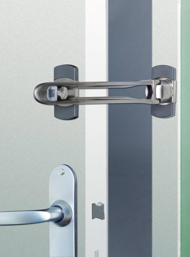 Entrebailleur de porte zamak, SOCONA Most, gris - Image 2