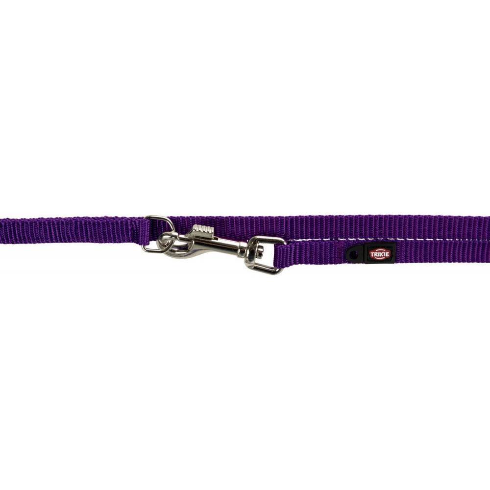Trixie - Trixie - Laisse15 mm x  2 mètre.  XS- S.  réglable violet pour chien - Imagen 5