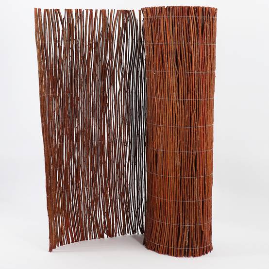 Clôture en osier Aquagart 45m x 150cm I Brise-vue en osier I Brise-vue naturel pour jardins, balcons et terrasses - Image 3