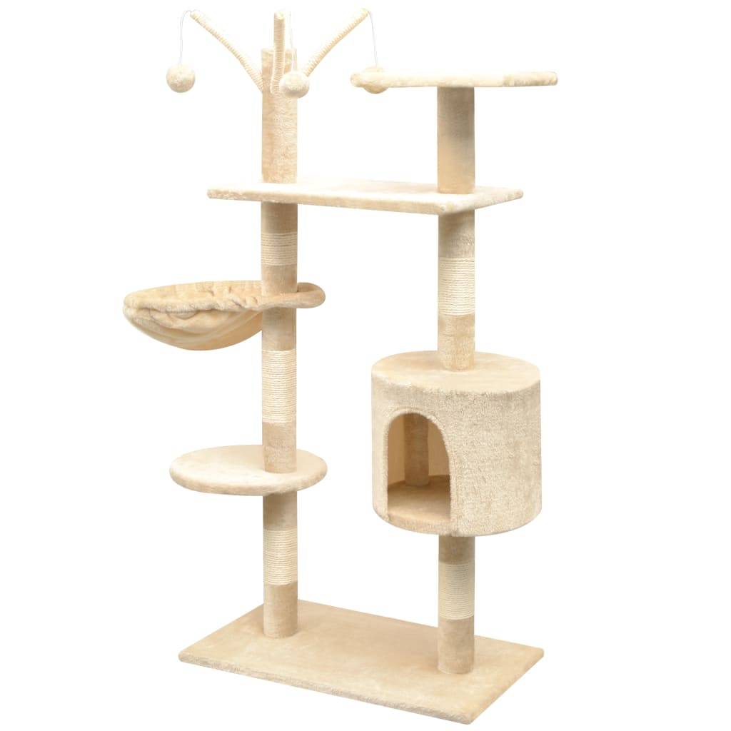 Arbre à chat  Bellmead Beige  60 X 35 cm  - P87209B - Image 2