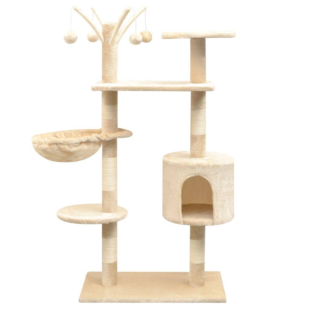 Arbre à chat Bellmead Beige 60 X 35 cm - P87209B - Image 1