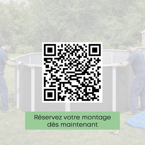 Piscine hors sol acier ovale 4,90 x 3,65 x 1,32 m anthracite VARUNA - Image 5