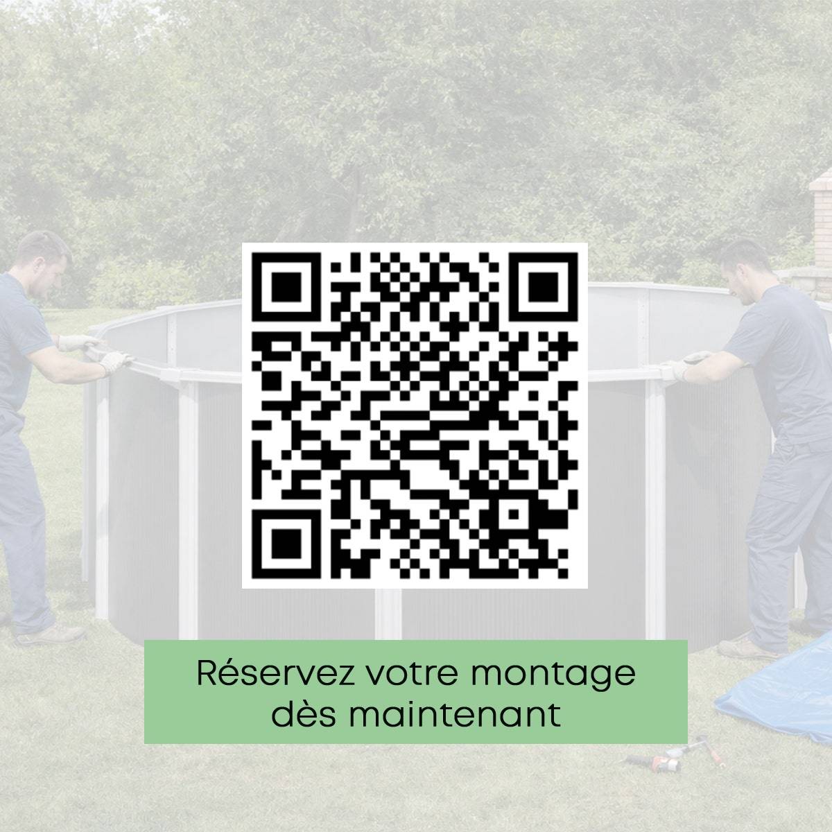 Piscine hors sol acier ovale 4,90 x 3,65 x 1,32 m anthracite VARUNA - Image 5