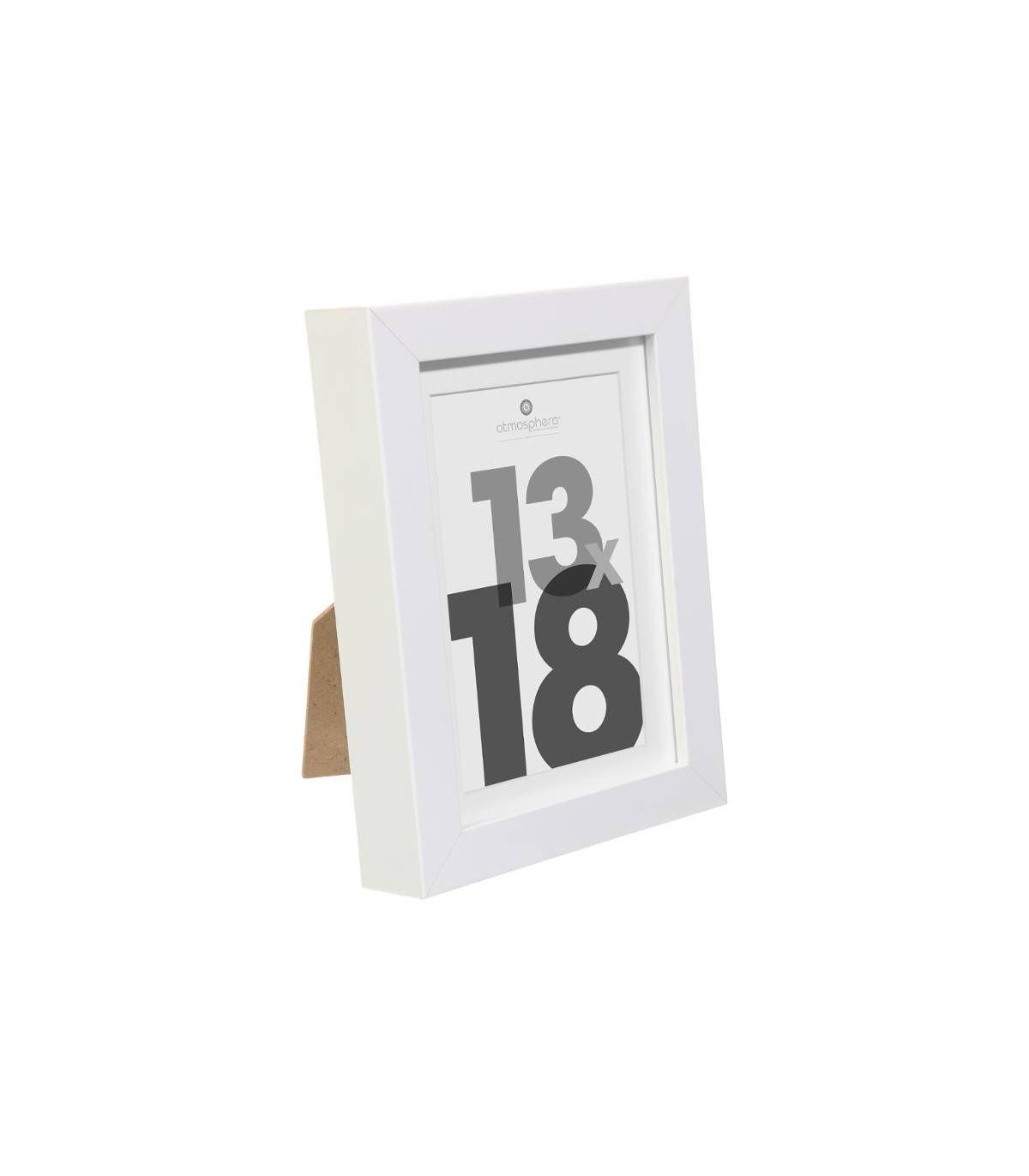 Cadre photo en Bois Blanc pour Photo 13 x 18 cm - Image 2