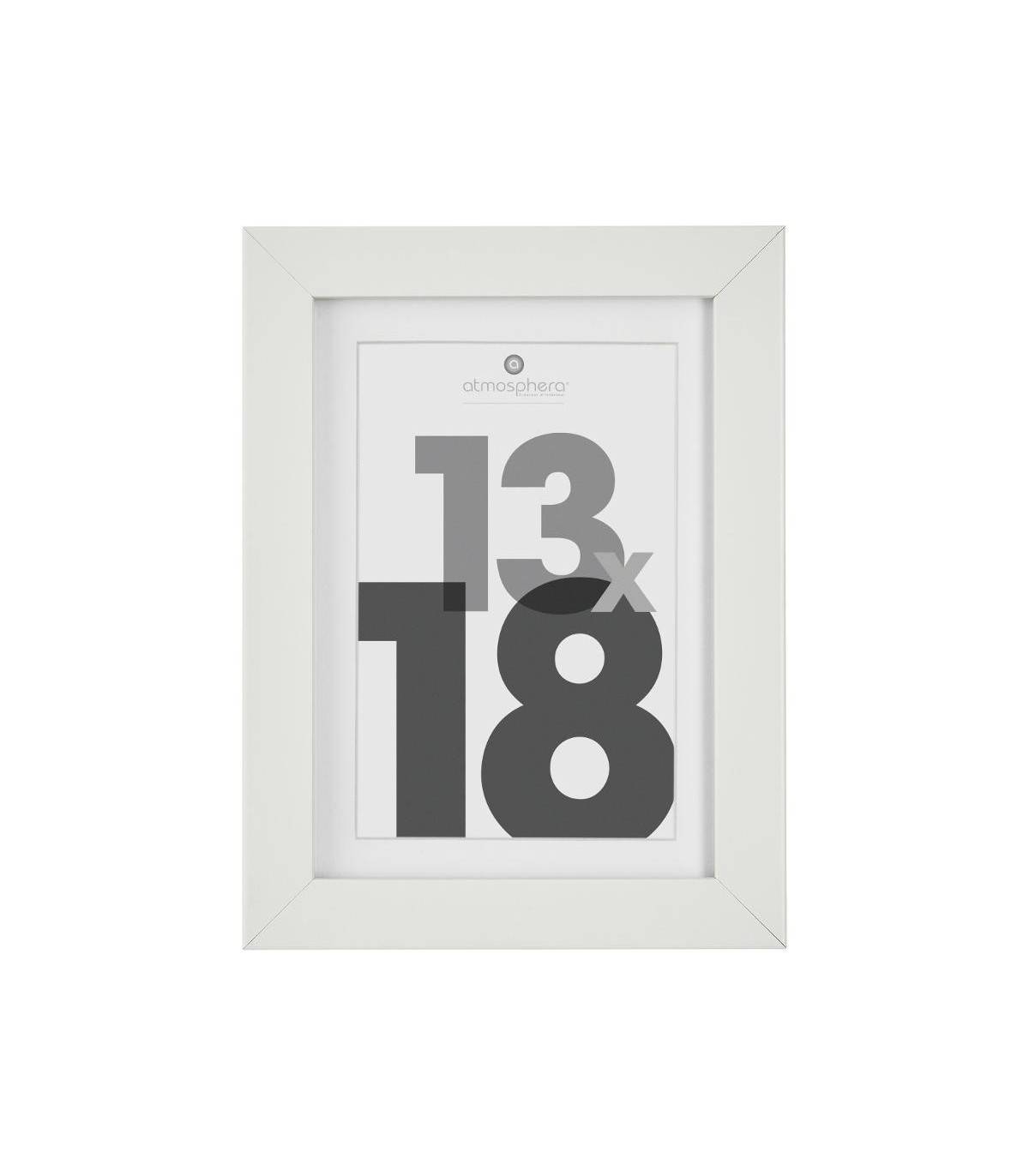 Cadre photo en Bois Blanc pour Photo 13 x 18 cm - Image 1