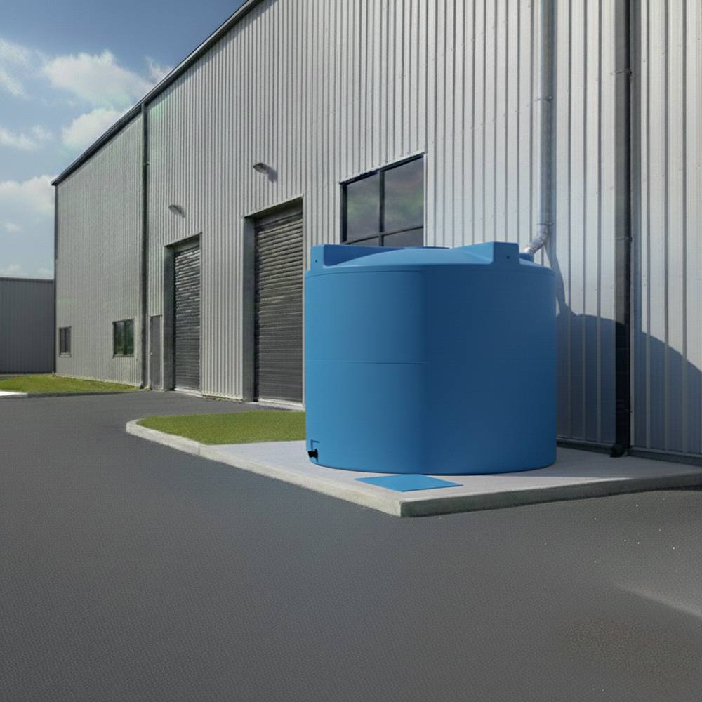 Cuve à eau verticale 4000l aérienne-plast'up rotomoulage - Imagen 2