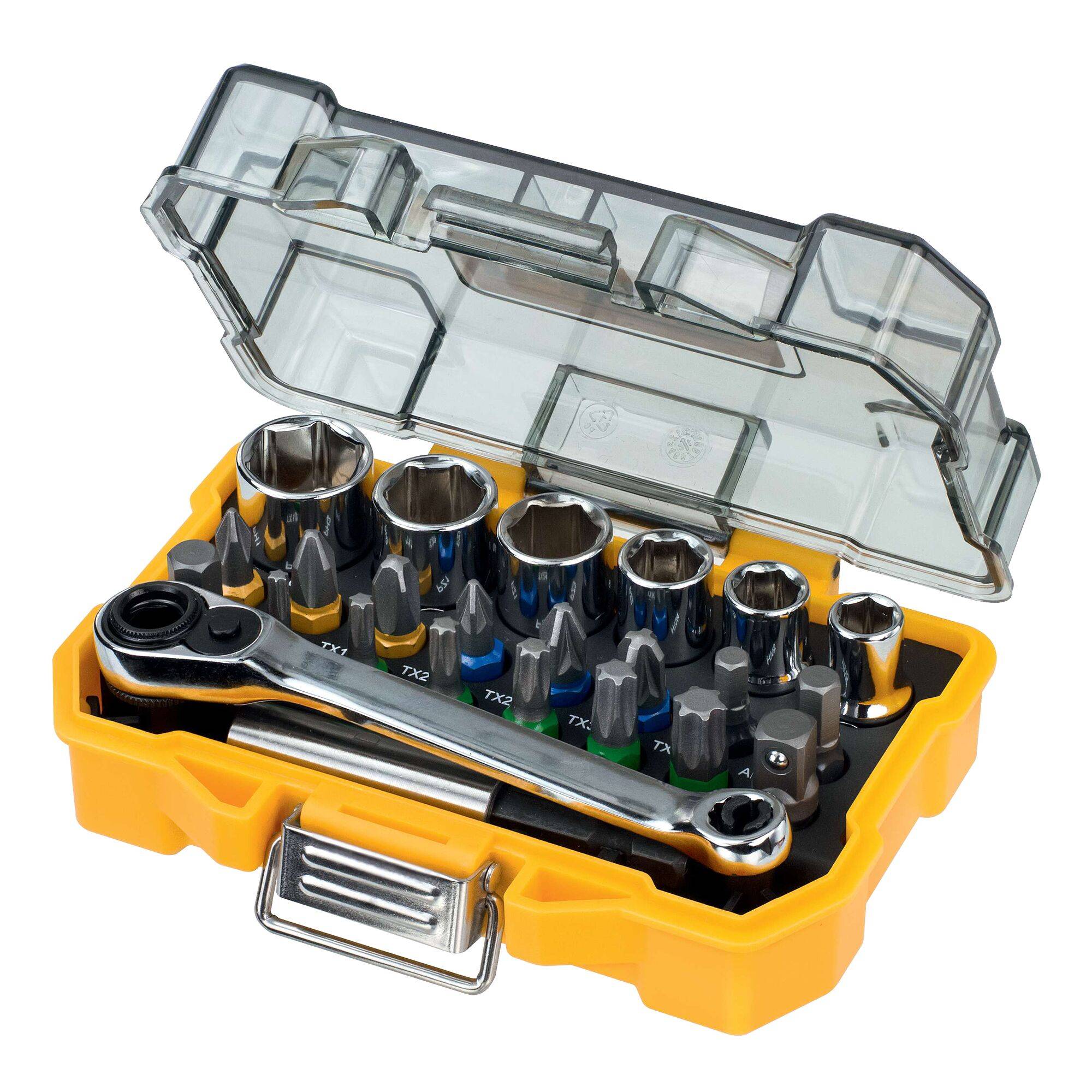 Coffret de 24 pièces avec douilles et embouts 25 mm - DEWALT - DT71516-QZ - Image 3