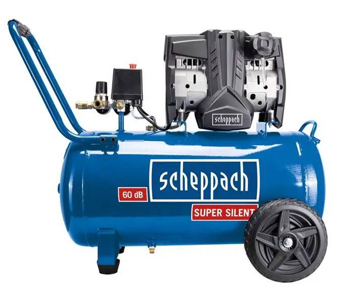 Scheppach - Compresseur silencieux HC51Si 50L 8bar 1.5kW 2 cyl. SCHEPPACH sans huile 60dB - 5906141901