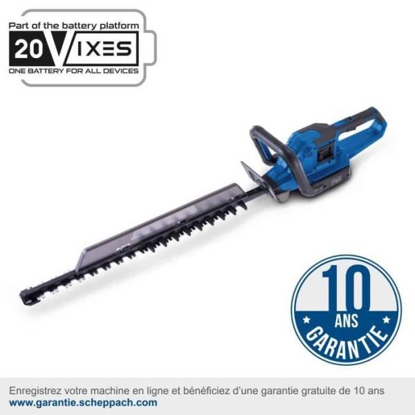 Scheppach - Taille-haies sans fil BC-HT720-X - longueur de coupe de 65cm - SCHEPPACH 20V IXES - sans batterie ni chargeur - Image 2
