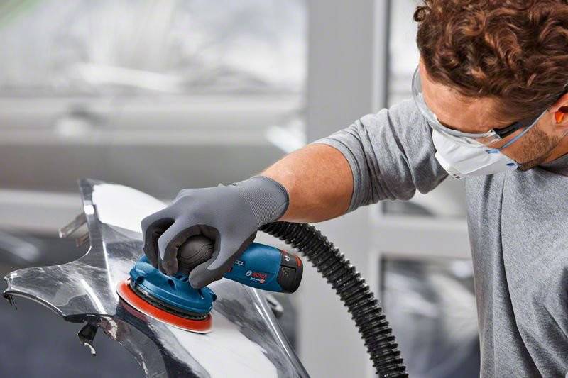 Bosch - Ponceuse excentrique 12V GEX 12V-125 (sans batterie ni chargeur) + coffret L-BOXX - BOSCH - 0601372100 - Imagen 5