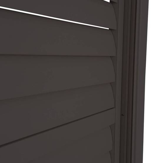 Hesperide - Persiennes coulissantes lames amovibles pour pergola Evora 4M gris graphite - Hespéride - Image 4
