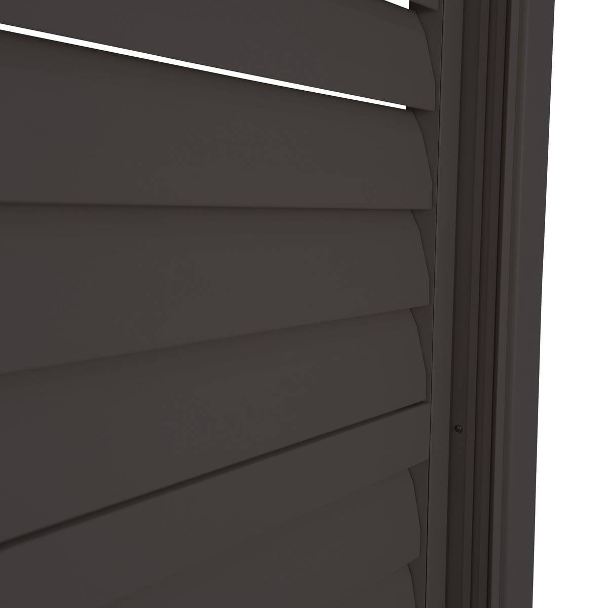 Hesperide - Persiennes coulissantes lames amovibles pour pergola Evora 4M gris graphite - Hespéride - Image 4
