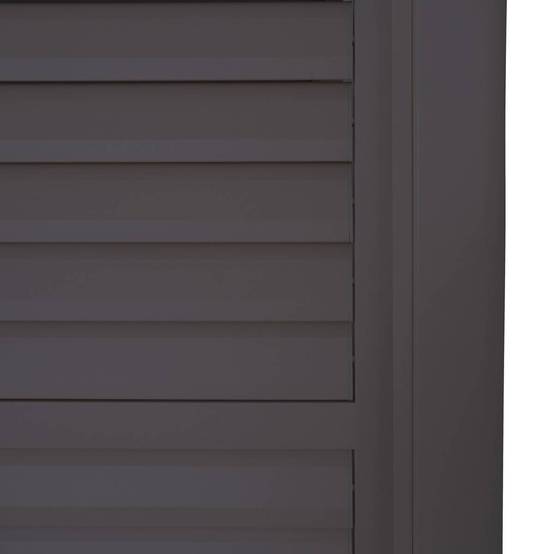 Hesperide - Persiennes coulissantes lames amovibles pour pergola Evora 4M gris graphite - Hespéride - Image 5