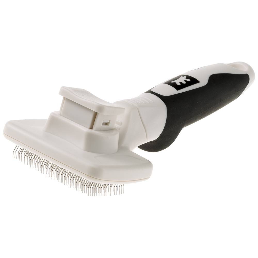 Ferplast - Carde pour Chiens et Chats GRO 5767, Taille XS, Brosse, Soin du Sous-poil, pour Poil Moyen et Long - Image 2
