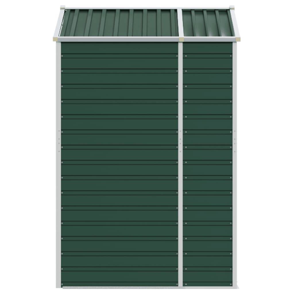 Vidaxl - Abri de jardin vert 191x130x198 cm acier galvanisé vidaXL 3188231 - Image 10