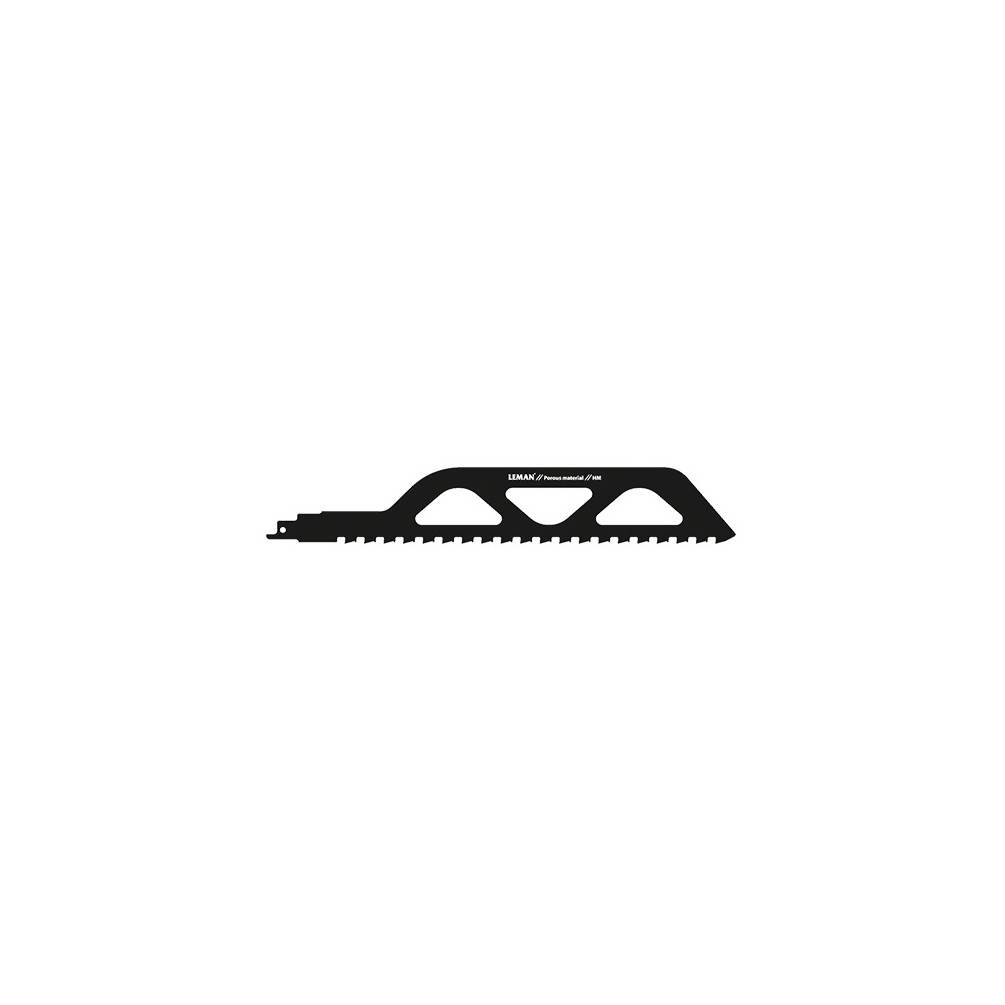 Lame de scie sabre HM - L. 280 mm pas 12.7 mm - pour béton cellulaire - LEMAN - 7718.01 - Imagen 1