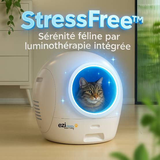 Litière autonettoyante connectée - maison de toilette pour chat eziclean® CATBOT K10i - Image 3