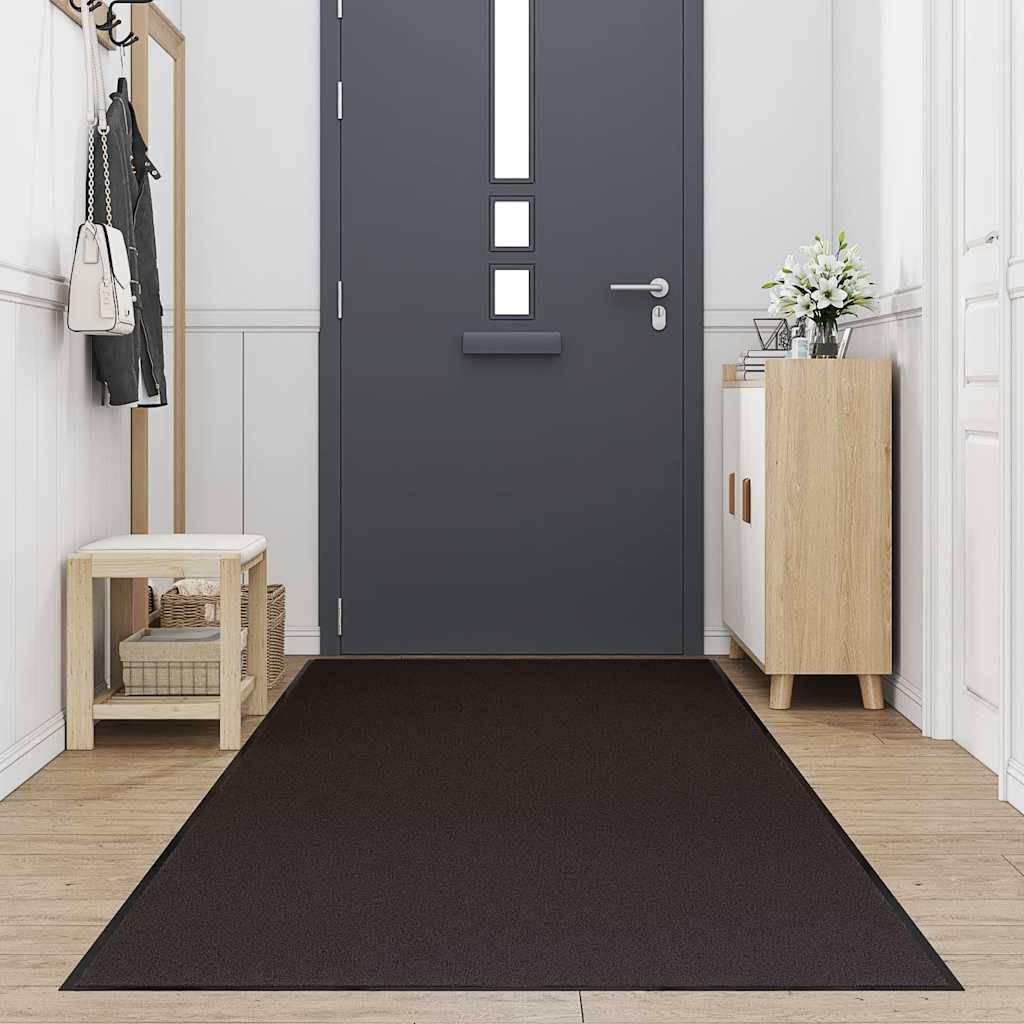 Tapis de Passage Intensif Absorbant en Polypropylène avec Support PVC Marron 115x400 cm – ComfortXL Outdoor Living - Image 2