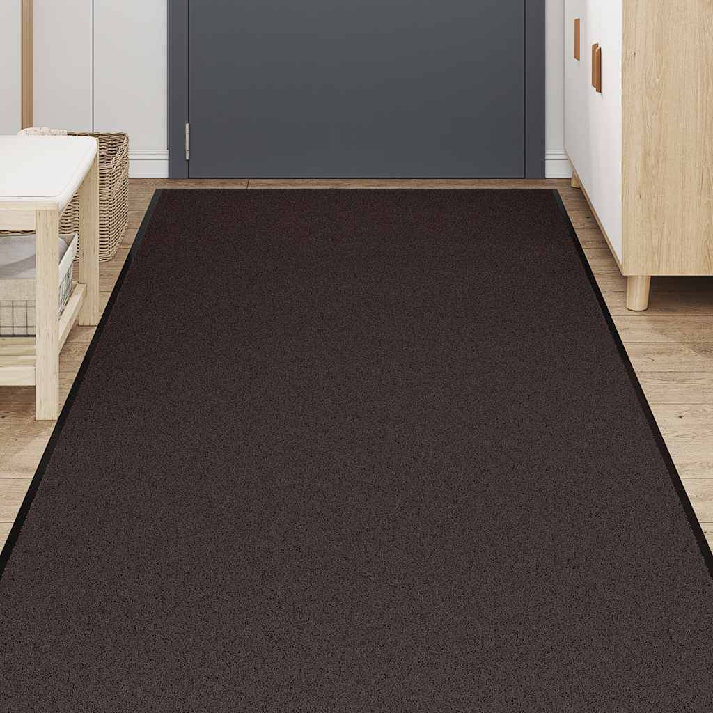 Tapis de Passage Intensif Absorbant en Polypropylène avec Support PVC Marron 115x400 cm – ComfortXL Outdoor Living - Image 3