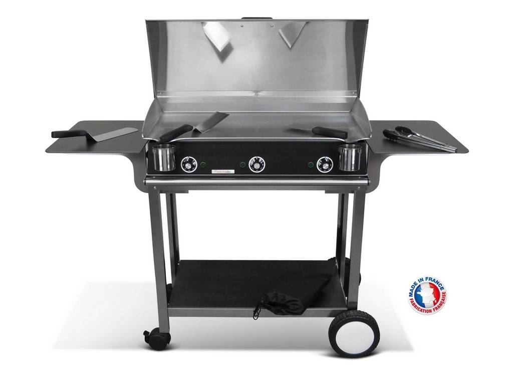 Pack plancha électrique PLANCHAELEC LUX 830 CARBON - CHARIOT RIVOLI - Image 1