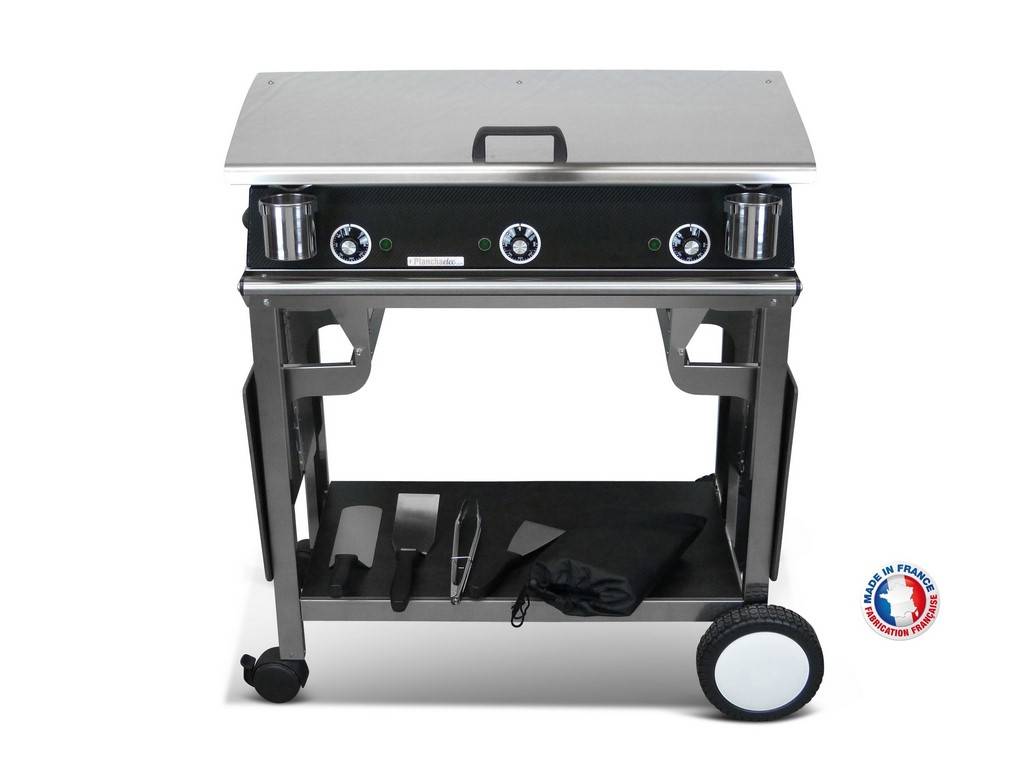 Pack plancha électrique PLANCHAELEC LUX 830 CARBON - CHARIOT RIVOLI - Image 3