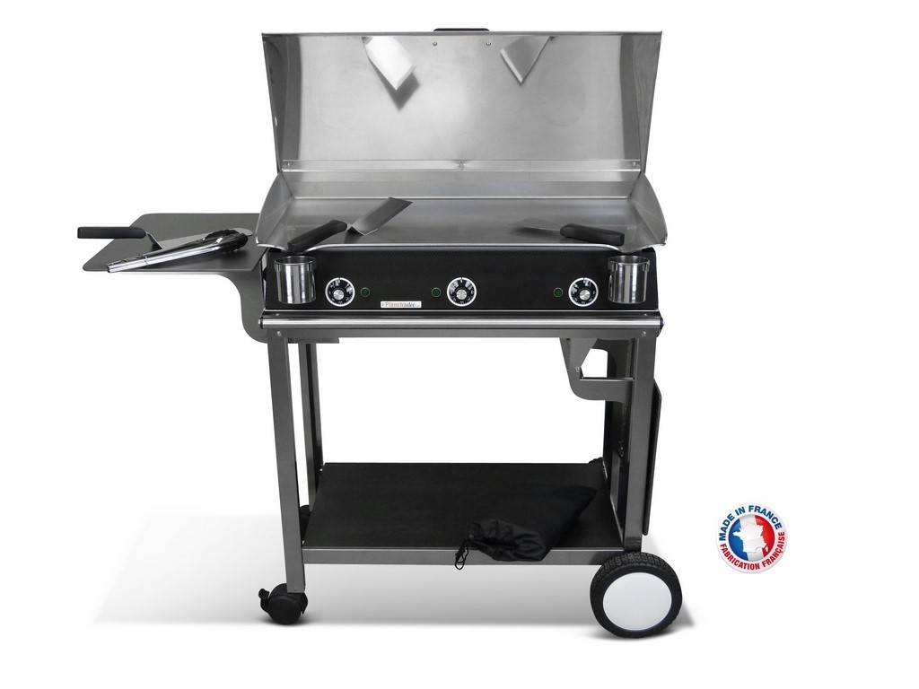 Pack plancha électrique PLANCHAELEC LUX 830 CARBON - CHARIOT RIVOLI - Image 2