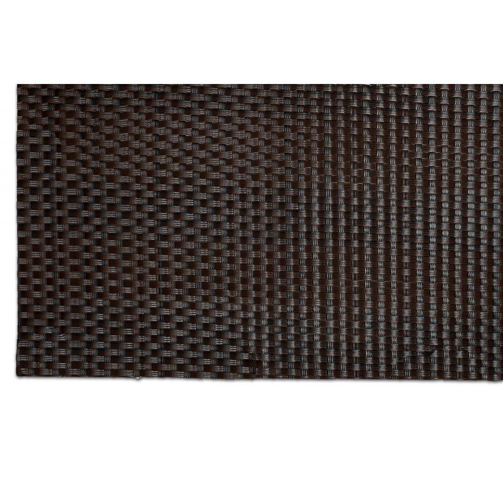 Rattan Art - Brise-vue en résine tressée pour balcon et clôture coloris marron et noir 1 x 3 m - Imagen 3