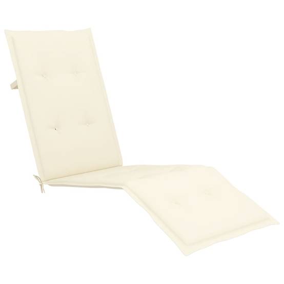 Bain de soleil - Transat - Chaise longue repose-pied et coussin Acacia solide - MEUBLE PRO-JU6688 - Image 6