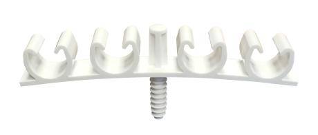 Fixation de tubes multicouche, PER et cuivre gainé ING FIXATION FIX-RING Multi double - Ø 22 à 26 mm - Boîte de 50 pièces - A332200 - Imagen 3