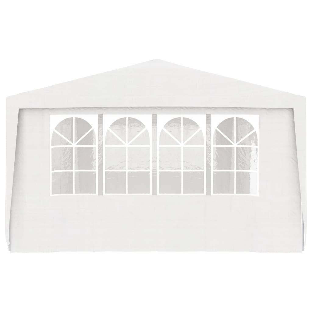 Maison Chic - Tonnelle de jardin - Tente de réception avec parois latérales 4x9 m Blanc 90 g/m² - Meuble Pro - Imagen 4