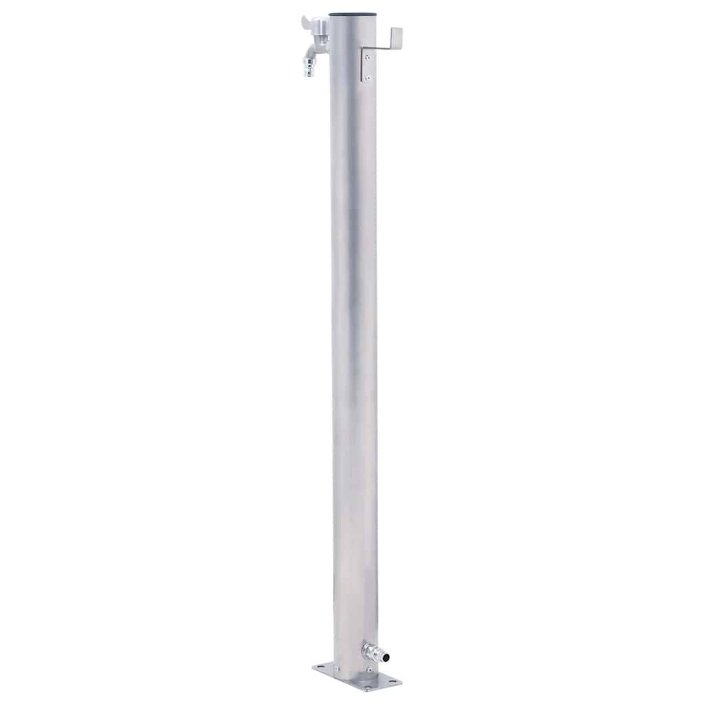 PANGIVO - Colonne à eau acier inoxydable argenté 23.5 x 7 x 100 cm - PANGIVO - Image 4