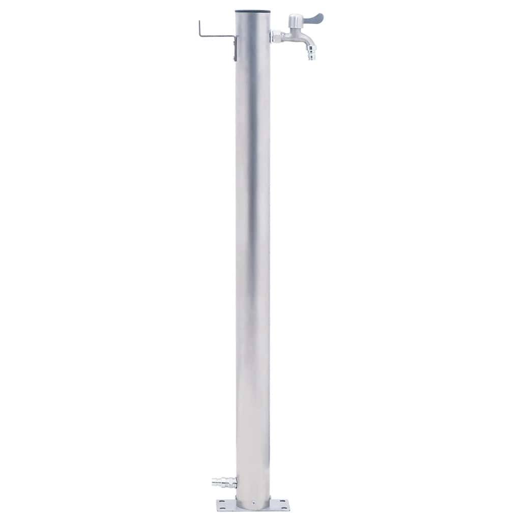 PANGIVO - Colonne à eau acier inoxydable argenté 23.5 x 7 x 100 cm - PANGIVO - Image 3