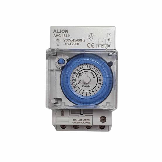 Horloge Piscine Modulaire Pour Coffret Electrique - Programmateur Spécial Piscine - Montage Sur Rail - Image 1