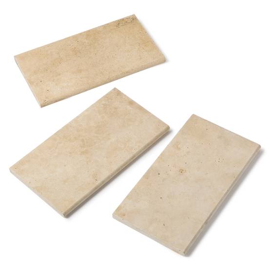 Bordure de jardin Travertin Beige Clair 61x33x3 cm (à l'unité) - RO'MA NATURE - Image 4