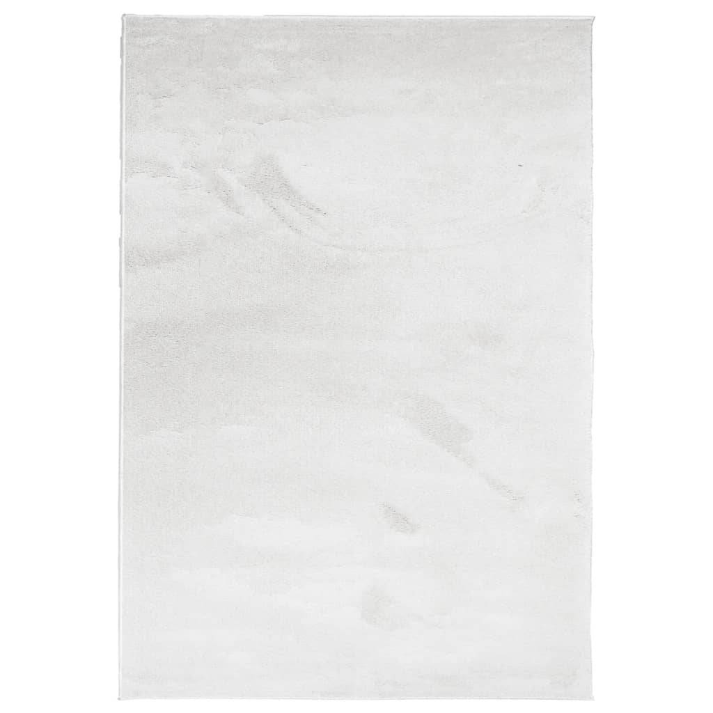 TapisModerne en Polyester Doux pour Chambre à Coucher Adulte Gris 140x200 cm – ComfortXL Outdoor Living - Image 2