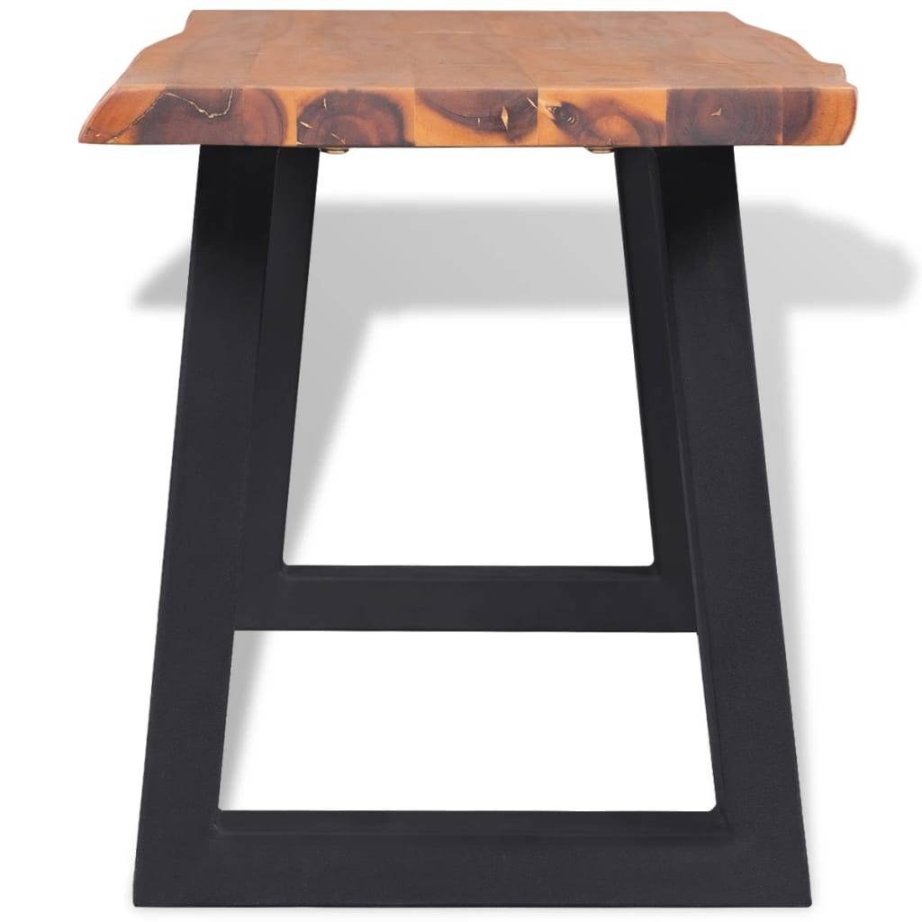 Vidaxl - Banc en acacia - vidaXL - Bois - Marron Brun - Imagen 5