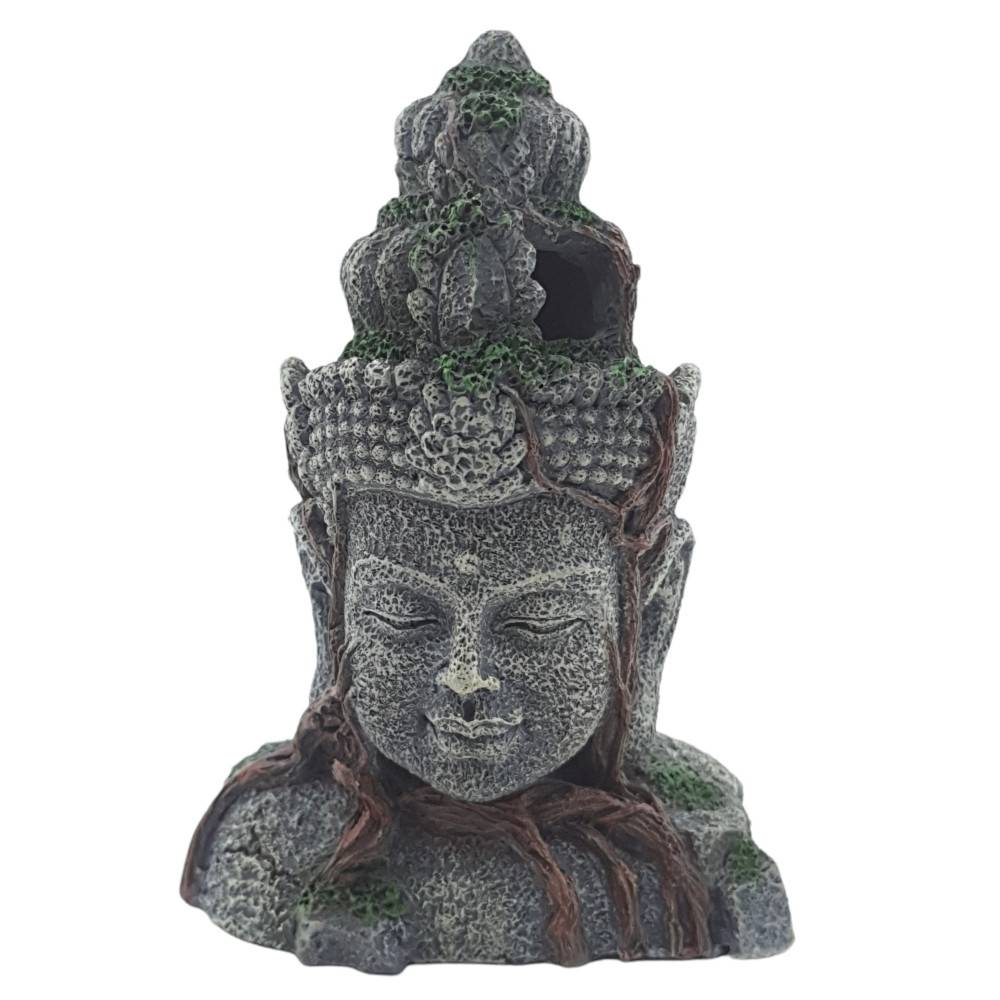 Statue Asie Tête, hauteur 12.5 cm, décoration aquarium - Image 5