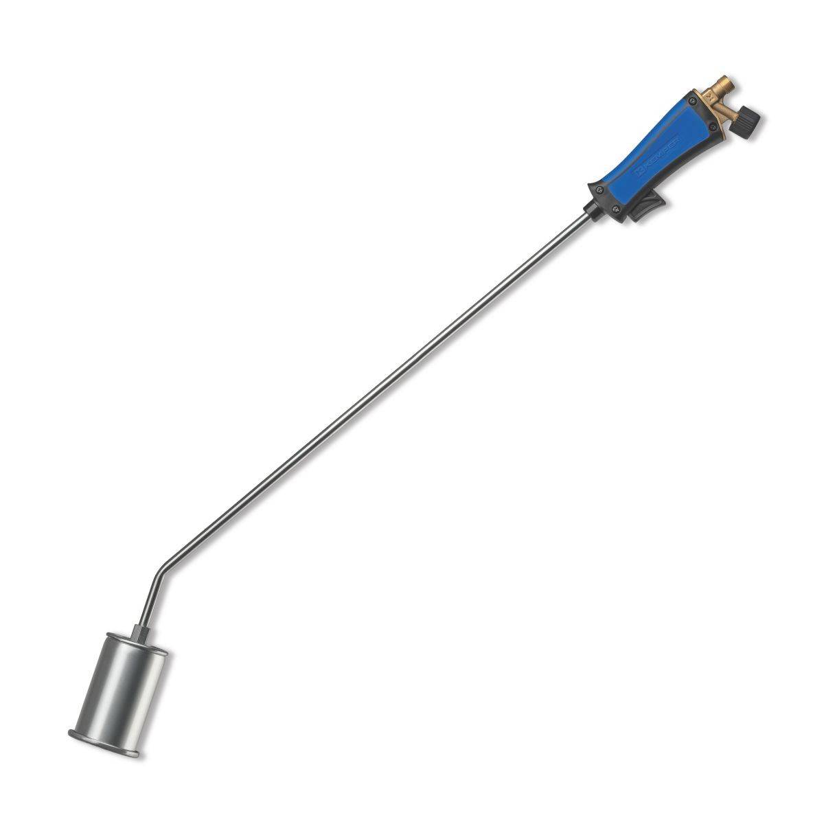 Desherbeur thermique + Chariot à roues pour bouteille gaz + Allume gaz + Détendeur Gaz Bruleur 60mm Tuyau 5m Désherbage KEMPER - Imagen 6