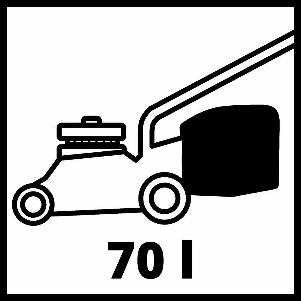 Einhell - Tondeuse à gazon thermique tractée – GC-PM 51/3 S HW – moteur 4T – 51 cm – 170 cm³ – 2,7 kW – bac 70 L – jusqu’à 1800 m² - Image 6