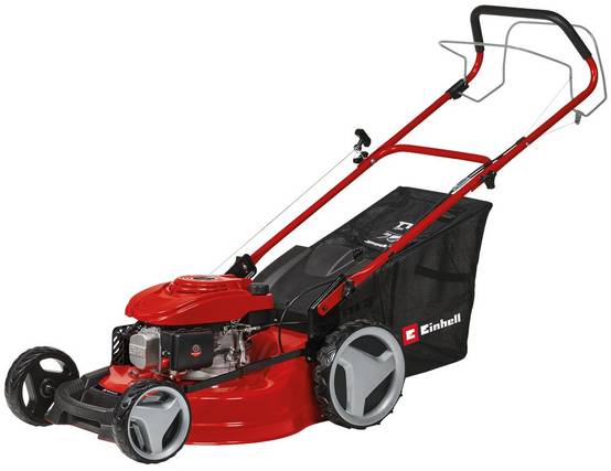 Einhell - Tondeuse à gazon thermique tractée – GC-PM 51/3 S HW – moteur 4T – 51 cm – 170 cm³ – 2,7 kW – bac 70 L – jusqu’à 1800 m² - Image 1